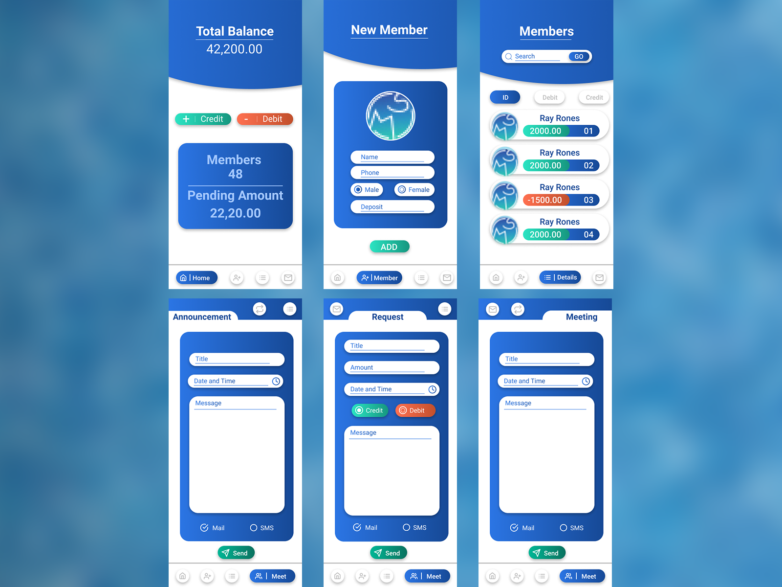 Funds management App Mobile UI Design by Sahil Modasiya on Dribbble