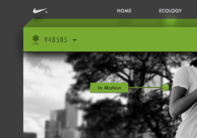 Nike+ Eco campaign gui nike run ui ultra walking