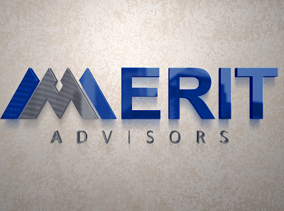 Merit Advisors 3d animation app branding design graphic design illustration logo ui vector