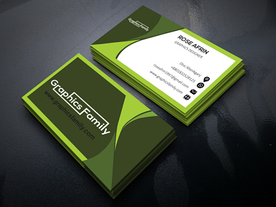 Business card 3d animation app branding design graphic design illustration logo ui vector