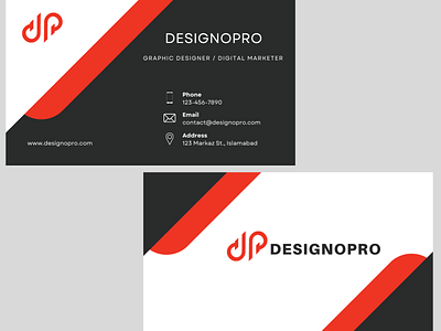 DesignoPro Business Card canva graphic design