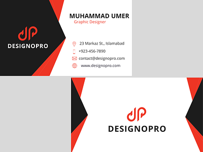 DesignoPro Business Card 2 branding business card canva design graphic design