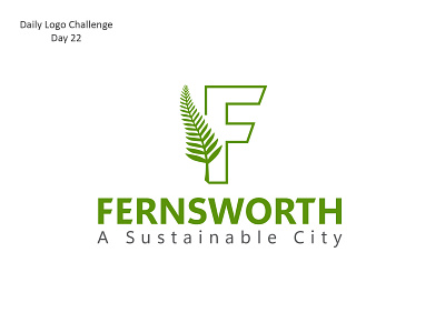 City city dailylogo dailylogochallenge fern ferns fernslogo logo logodesign