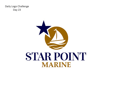 Star Point Marine boat dailylogo dailylogochallenge logo logodesign marine ship yatch