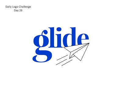 Paper Airplane airplane dailylogo dailylogochallenge glide logo logodesign paperairplane
