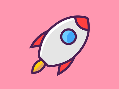 Rocket Emoji cosmos emoji rocket space spaceship sticker universe