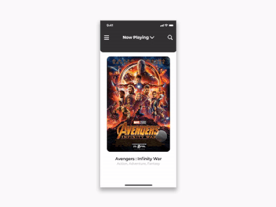 Cinemax User Interface booking cinema ticket user interface ux animation