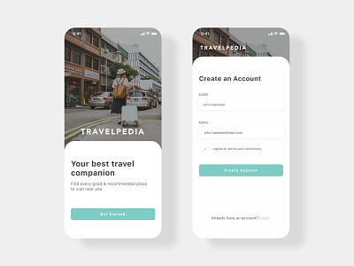 Daily UI Challenge #1 - Sign Up