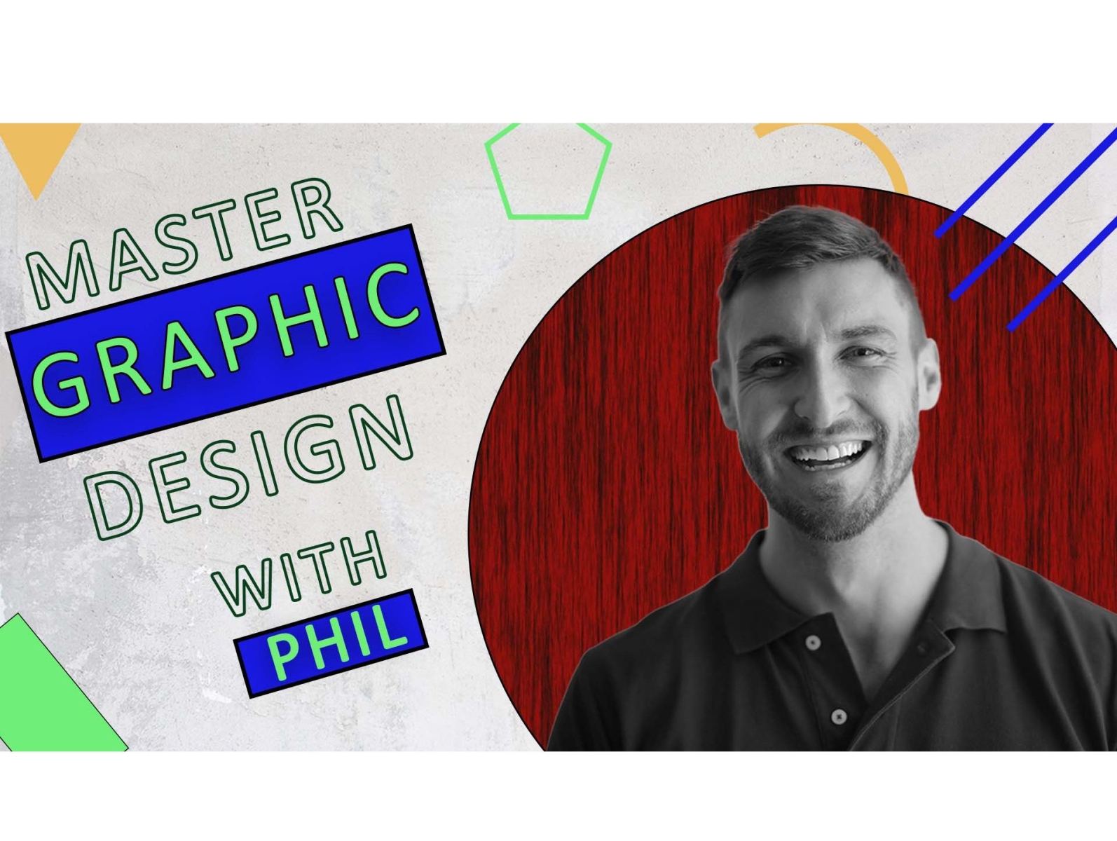 Graphic Design Class YouTube Thumbnail by Sakshi Garg on Dribbble