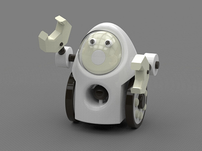 Baby Robot 3d concept design digital illustration robot toy