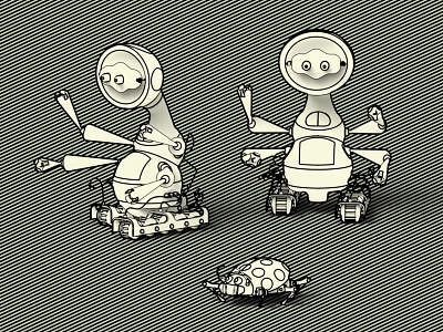 Cartoon Robots