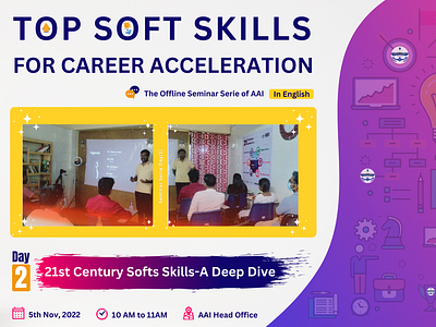 Social Media Poster for soft skill Seminar