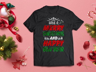 merry christmas and happy new year tshirt design graphic design graphic tshirt merry christmas tshirt design tshirt tshirt design