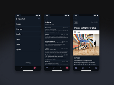Mail App | Protonmail Restyle