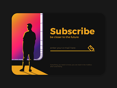 Subscribe - DailyUI 026