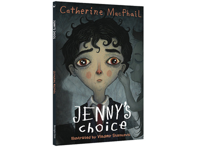 Jenny's Choice book childrens book illustrated book jennys choice picture book scary story