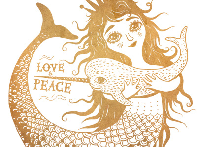 Mermaid illustration mermaid tomorrowland world
