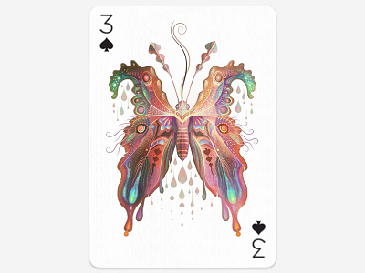 3 of spades colors illustration nature playing arts playing arts contest