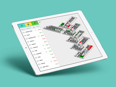 Wayfinding App 3d app architecture interaction interface design model overview platform wayfinding