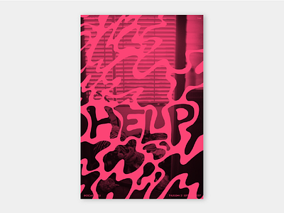 144 colour gradient illustrator noise pattern poster print risography shape texture typography