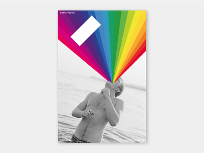 145 - Jamie XX colour gradient illustrator music noise pattern poster print risography shape typography