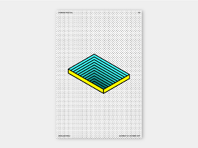 174 abstract colour gradient illustrator noise pattern poster print risography shape typography