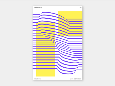 175 abstract colour gradient illustrator noise pattern poster print risography shape typography