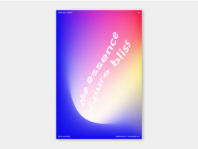 185 abstract challenge colour design gradient illustration modern poster print risograph shape space