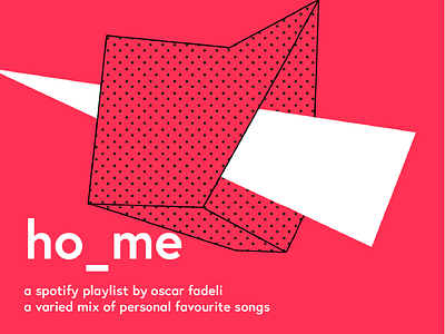 ho_me colour design geometric graphic music pattern playlist spotify visual