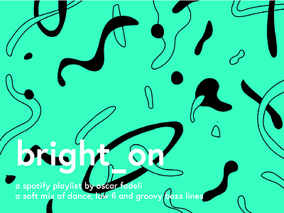bright_on colour design geometric graphic music pattern playlist spotify visual
