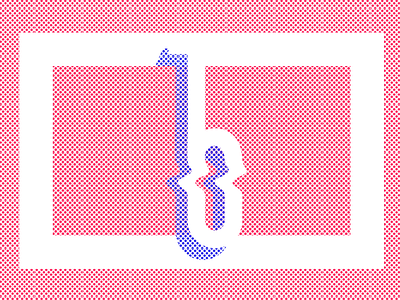 b - 36 Days of Type 36days b 36daysoftype colour illustration letters pattern shape typography vector