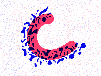 c - 36 Days of Type 36days c 36daysoftype colour illustration letters pattern shape typography vector