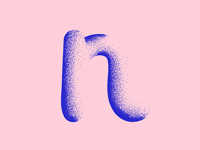 n - 36 Days of Type 36days n 36daysoftype colour illustration letters pattern shape typography vector