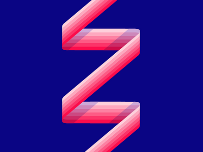 z - 36 Days of Type 36days z 36daysoftype colour illustration letters pattern shape typography vector