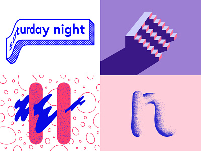 2018 Top Shots! 2018 2018 trends colour design dribbble illustration illustrator shape stipple trend typography vector