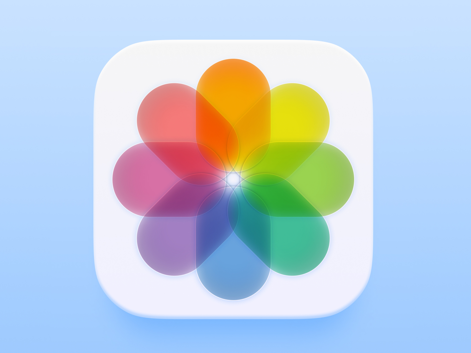 Apple Photos App Icon (Glassmorphism Version) by Dhiraj Kyawal on Dribbble