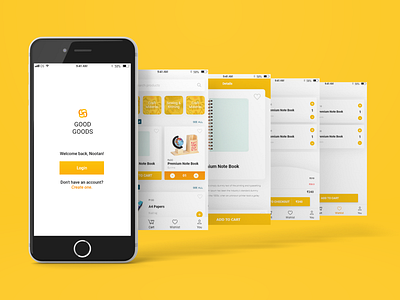 Goodgoods - Online Stationary Store App