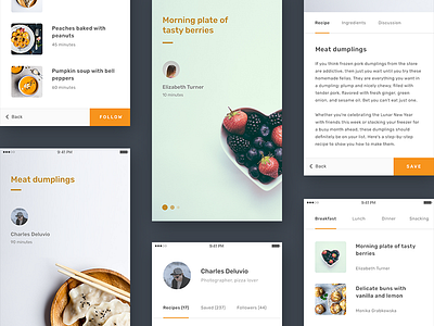 Recipes App Concept