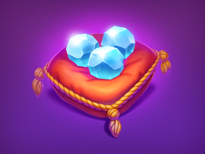 Gold Treasure Chest by NestStrix Game Art Studio on Dribbble