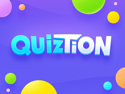 Trivia Game Logo concept design game gamelogo letter logo logotype question quiz trivia typo typography