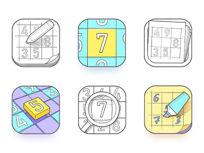 Sudoku App Icons