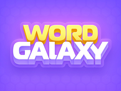 Word Galaxy Logo game letter logo logotype puzzle sci fi space typo typography word wordsearch