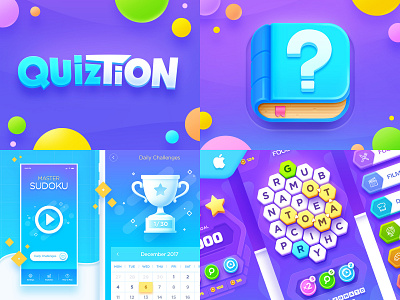 Top4Shots from 2018 app design game icon interface ios logo logotype quiz sudoku ui ux