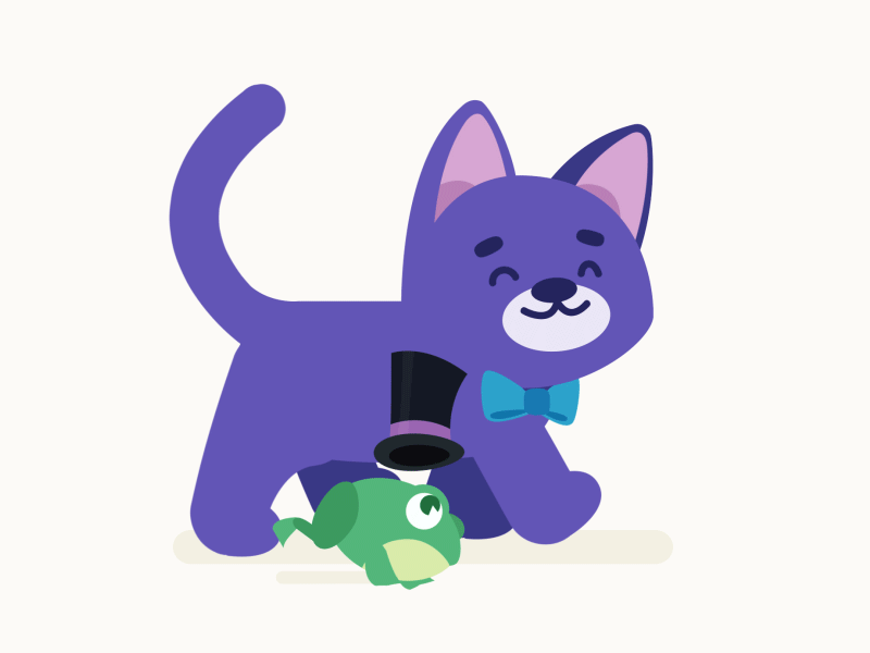 Cat & Frog