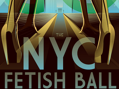 NYC Fetish Ball ©Arocena digital fetish nyc provocative vec vector