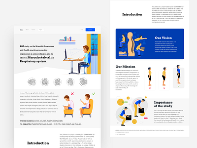 Musculoskeletal and Respiratory System Website Design