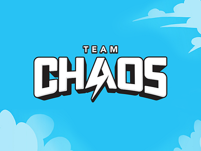 Team Chaos logo all the pretty colors app chaotic moon games logo nathan walker team chaos
