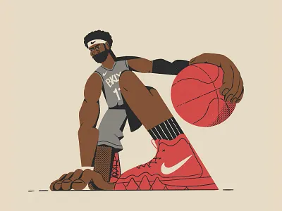 Kyrie Irving all the pretty colors basketball character hands kyrie kyrie irving nathan walker nba shoes sneakers sports