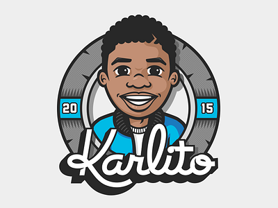 Karlito Logo basketball character karl anthony towns karlito nathan walker nba