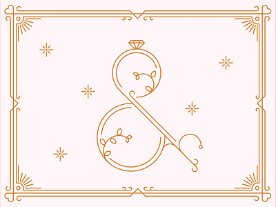 Wedding Ampersand